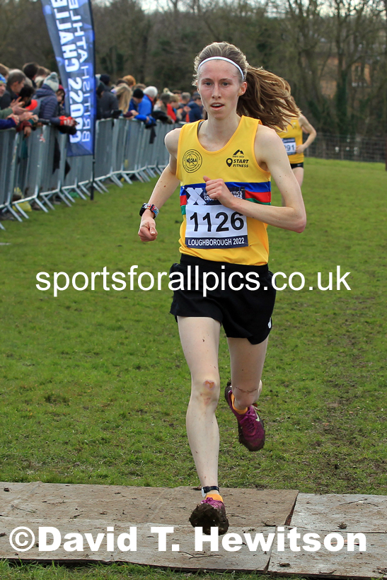 Senior Womens 2022 CAU Inter Counties Cross Country, Prestwold Hall, Loughborough.  Photo: David T. Hewitson/Sports for All Pics